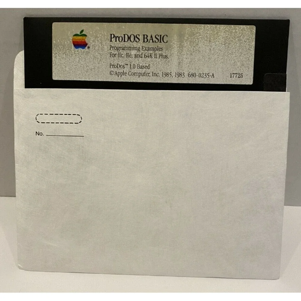 FontWorks Software Touch Apple II Mark Simonsen 1985 Floppy Disk